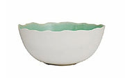 Plume Cristallisation Serving Bowl - Green Precieux