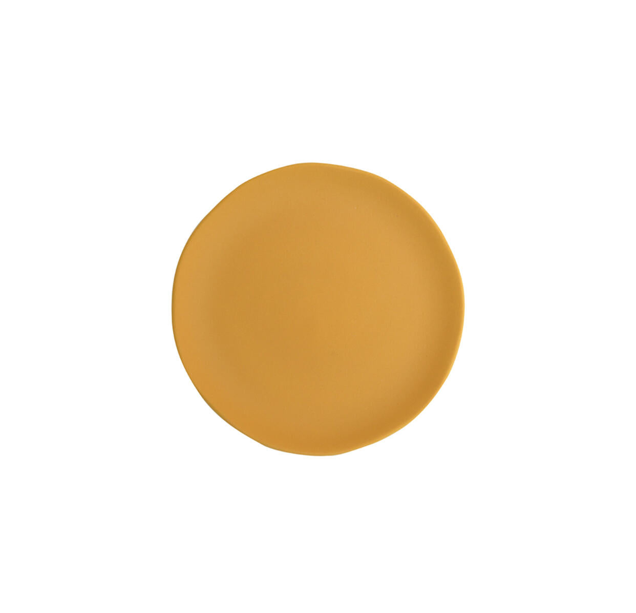 Jardin de Maguelone Round Plate -Curcuma