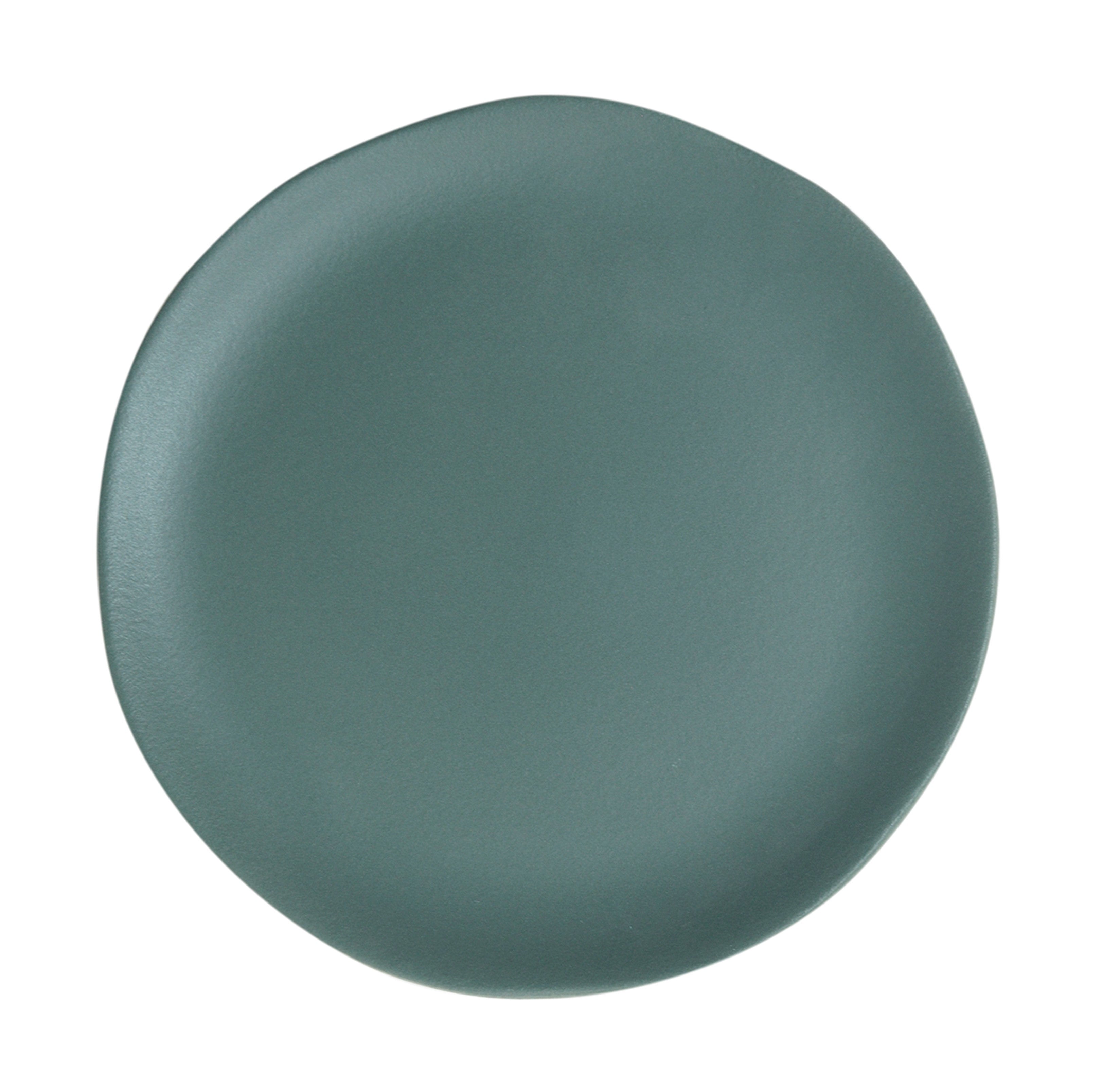 Jardin de Maguelone Round Plate - Kale