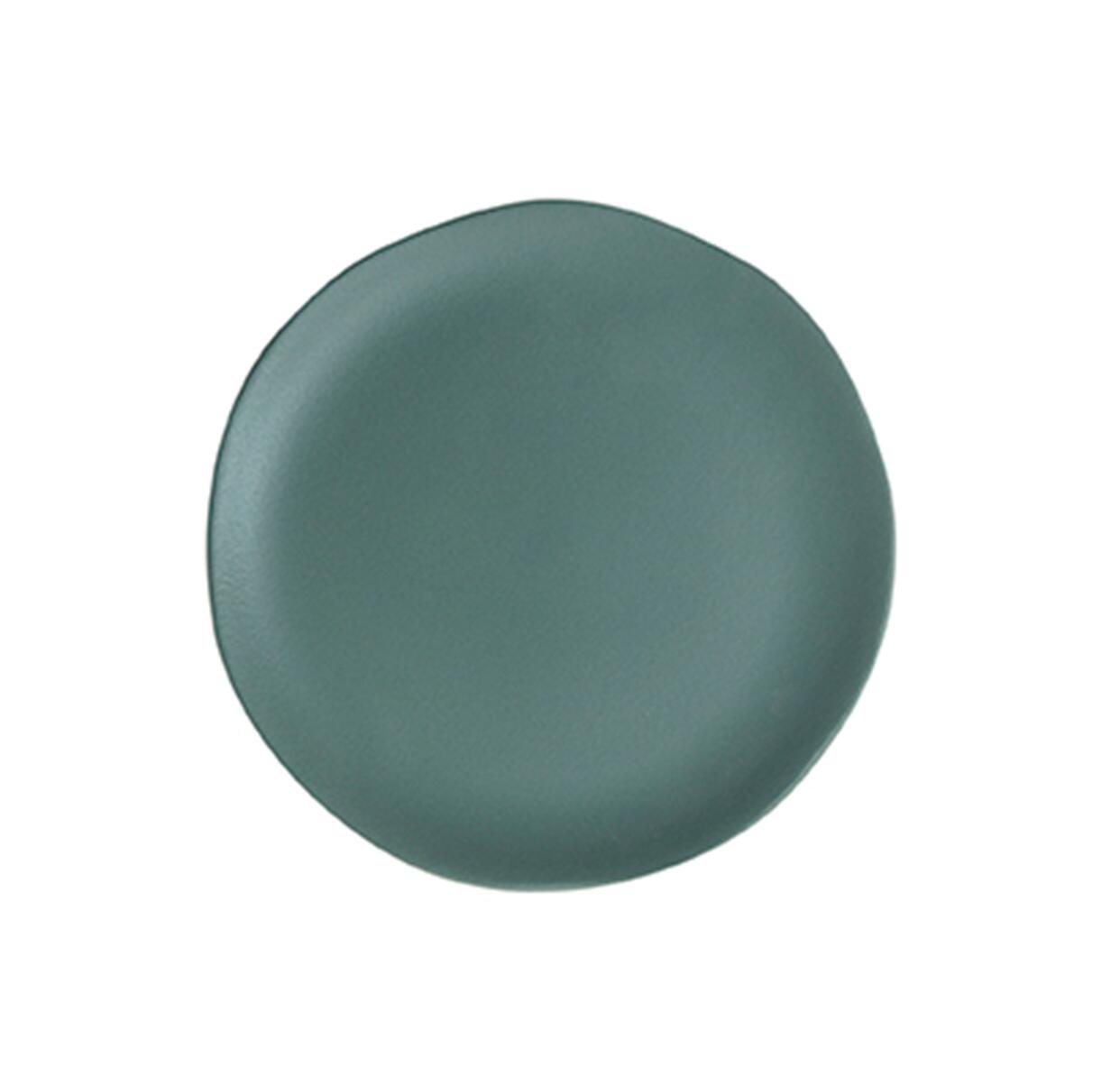 Jardin de Maguelone Round Plate - Kale