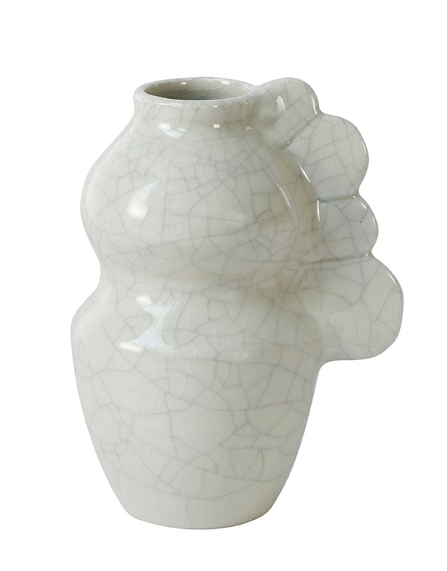 Medee Vase - Quartz Craquele