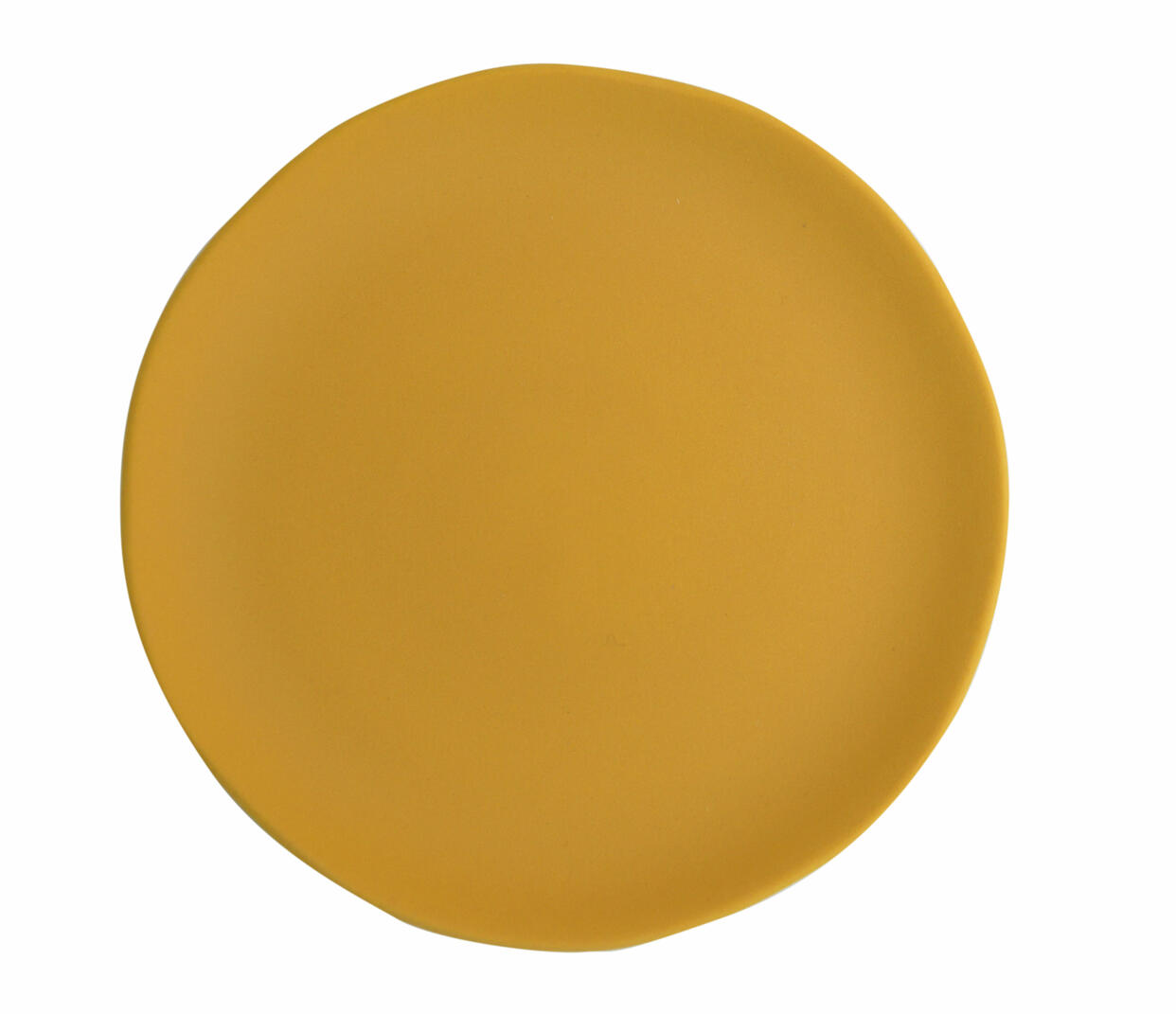 Jardin de Maguelone Round Plate -Curcuma