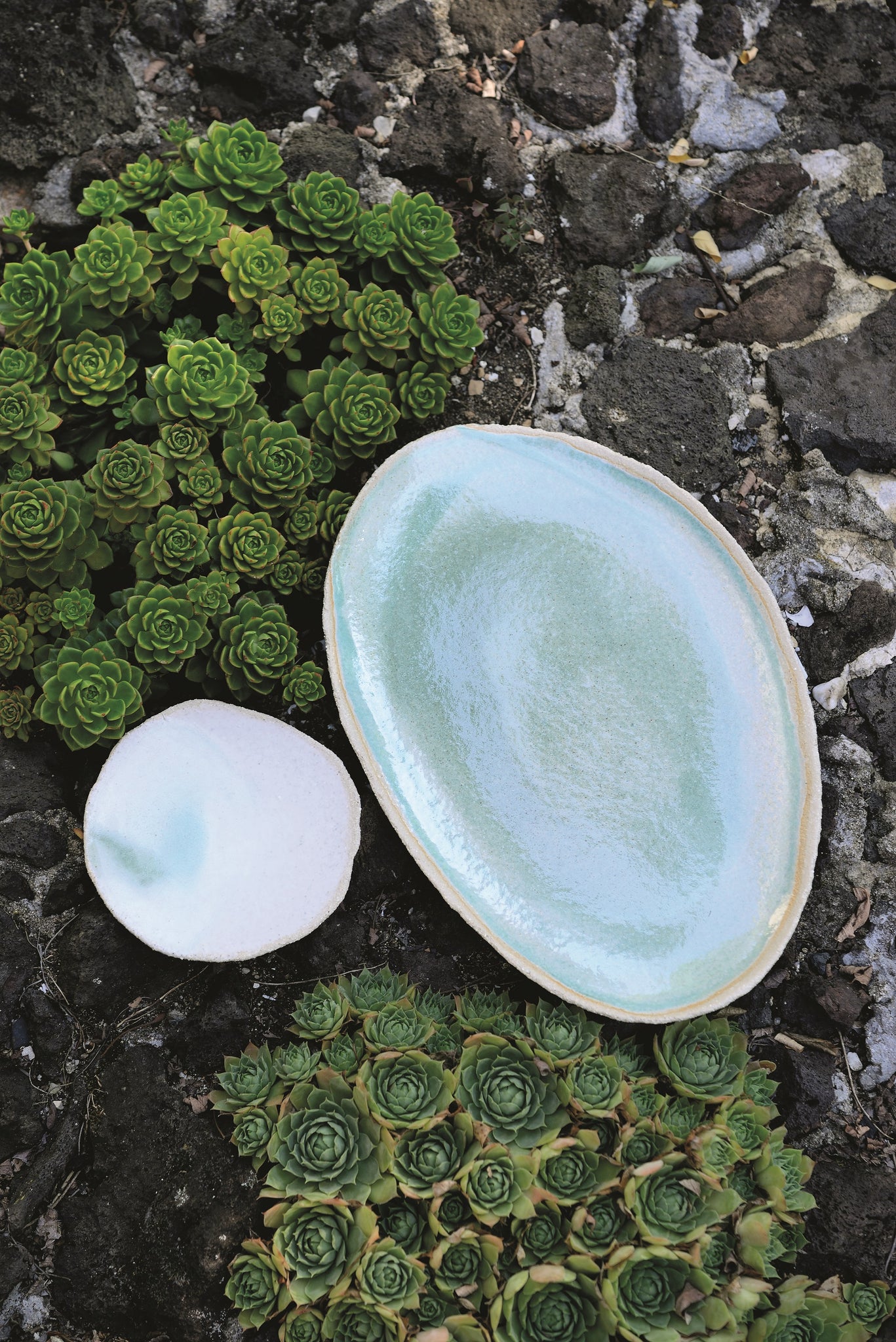 Wabi-Sabi Bucket Ceramic Jars with Airtight Lid